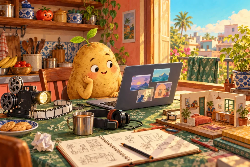 The Potato Had a Small Question