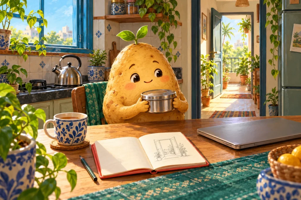 The Potato Who Left the Door Open